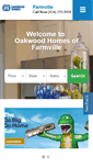 Mobile Screenshot of oakwoodhomesfarmville.com
